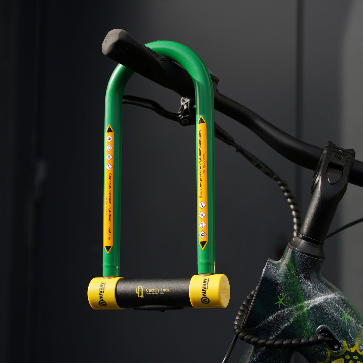 Cactus Lock — The U-lock with an olfactory repellent