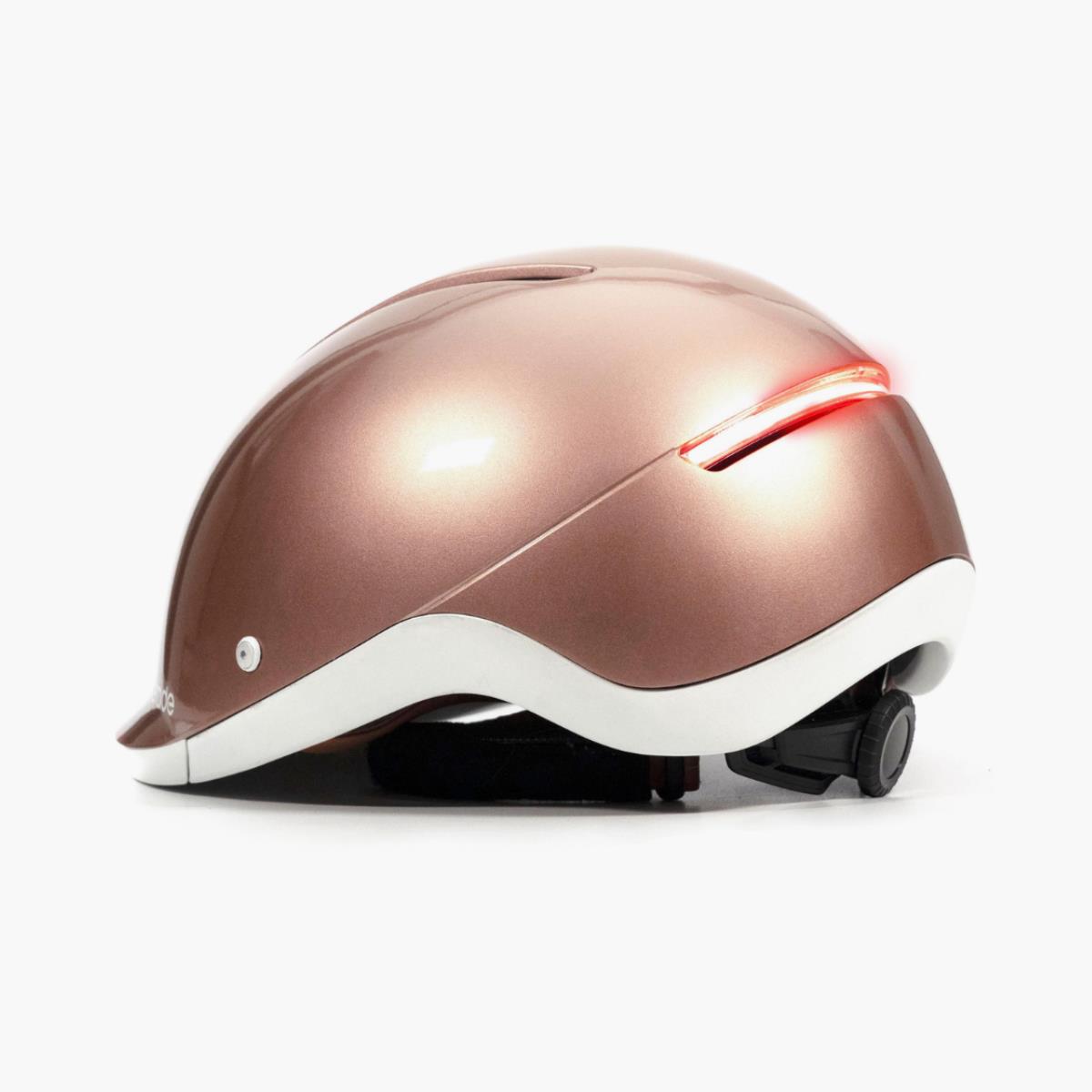 Overade LIFE - Casque Vélo Lumineux avec Clignotants