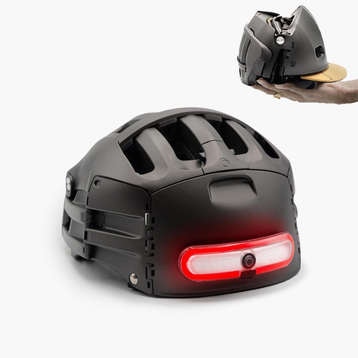Overade PLIXI LUM – Casque Pliable avec Lumière - Overade