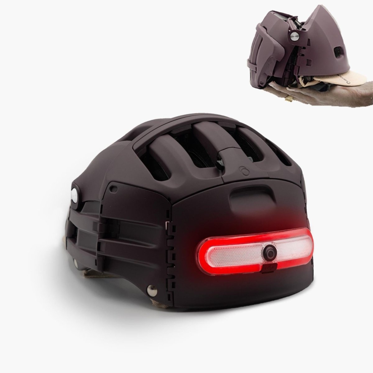 Overade PLIXI LUM – Casque Pliable avec Lumière - Overade