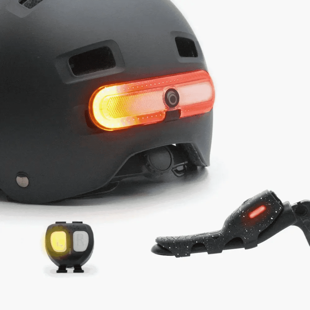 Overade TURN & OXIBRAKE - Éclairage AR Vélo/Casque – Clignotants – Détecteur Feu Stop - Overade