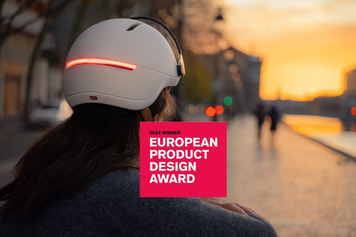 Le casque LIFE remporte le European Product Design Award 2024 ! - Overade