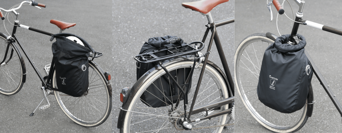 Loxi 15L : la sacoche sécurisée pour vélo - Overade