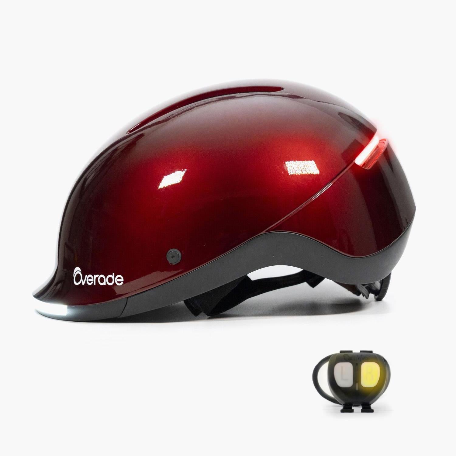 Overade LIFE - Helmet with integrated lights and turn signals