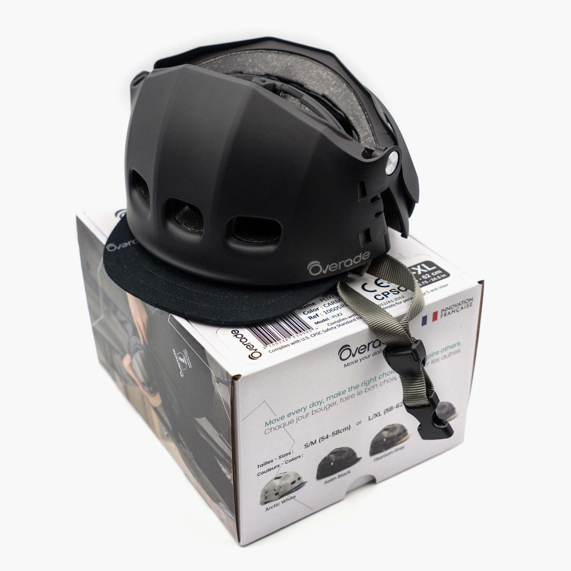 Overade PLIXI TURN – Casque Pliable avec Lumière