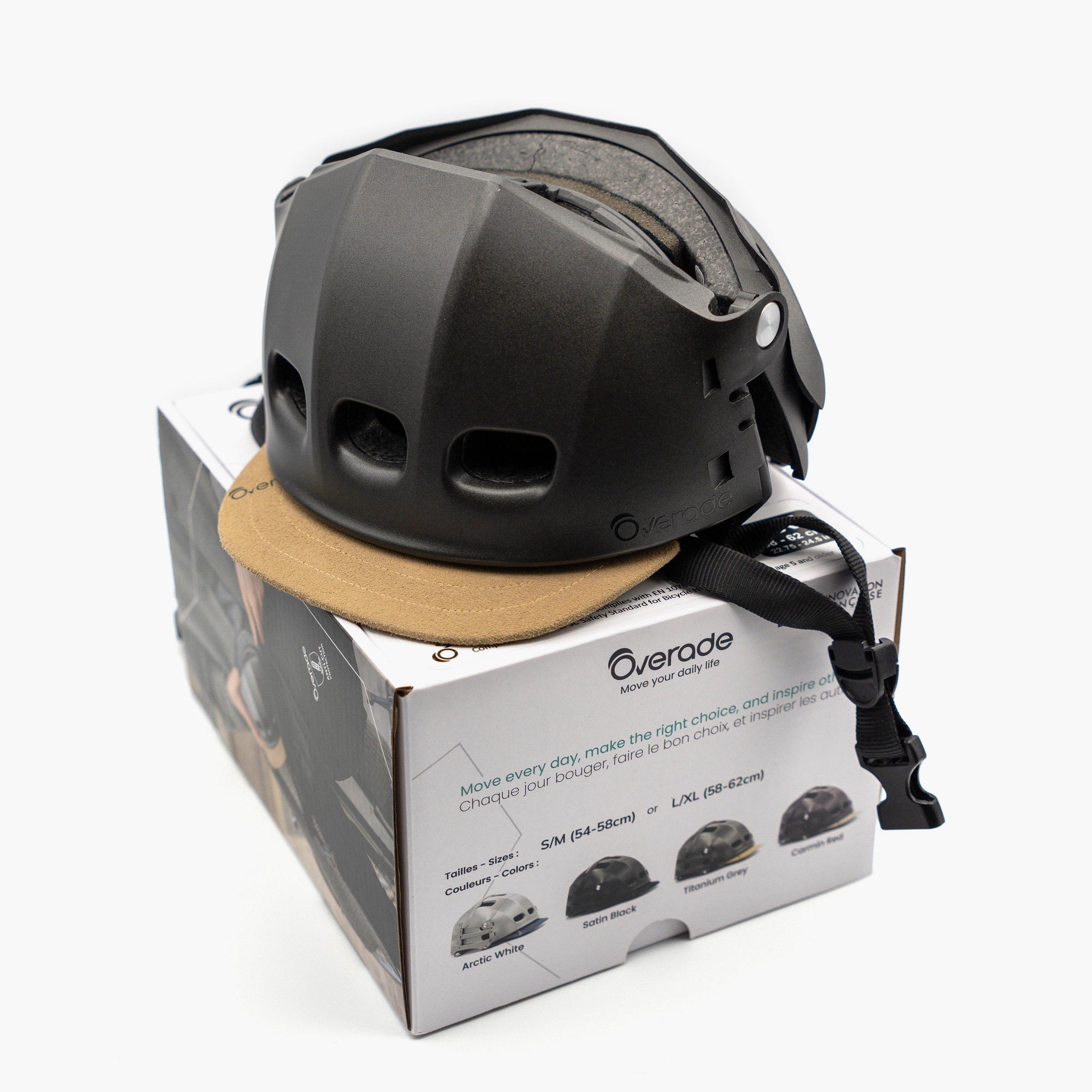 Overade PLIXI TURN – Casque Pliable avec Lumière