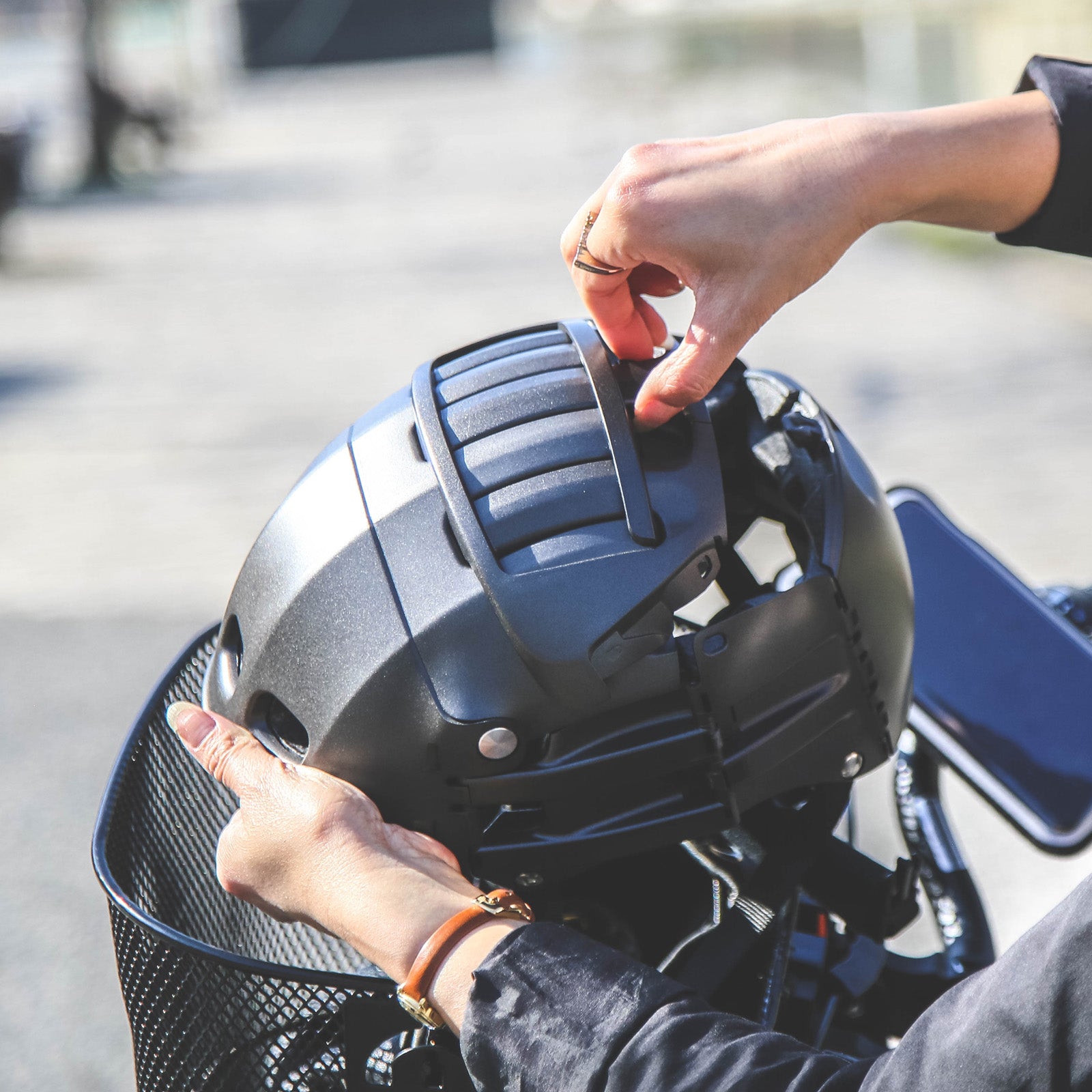 Overade PLIXI Sunshine Pack – Foldable helmet