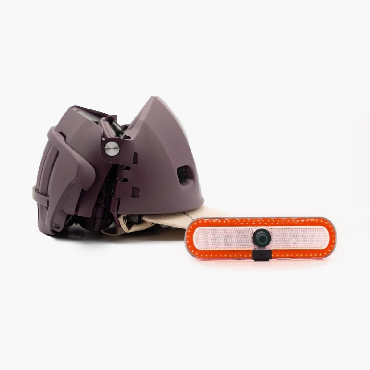 Overade PLIXI LUM – Casque Pliable avec Lumière - Overade