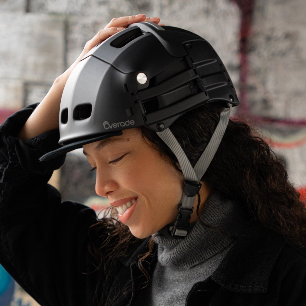 Overade PLIXI LUM – Casque Pliable avec Lumière - Overade