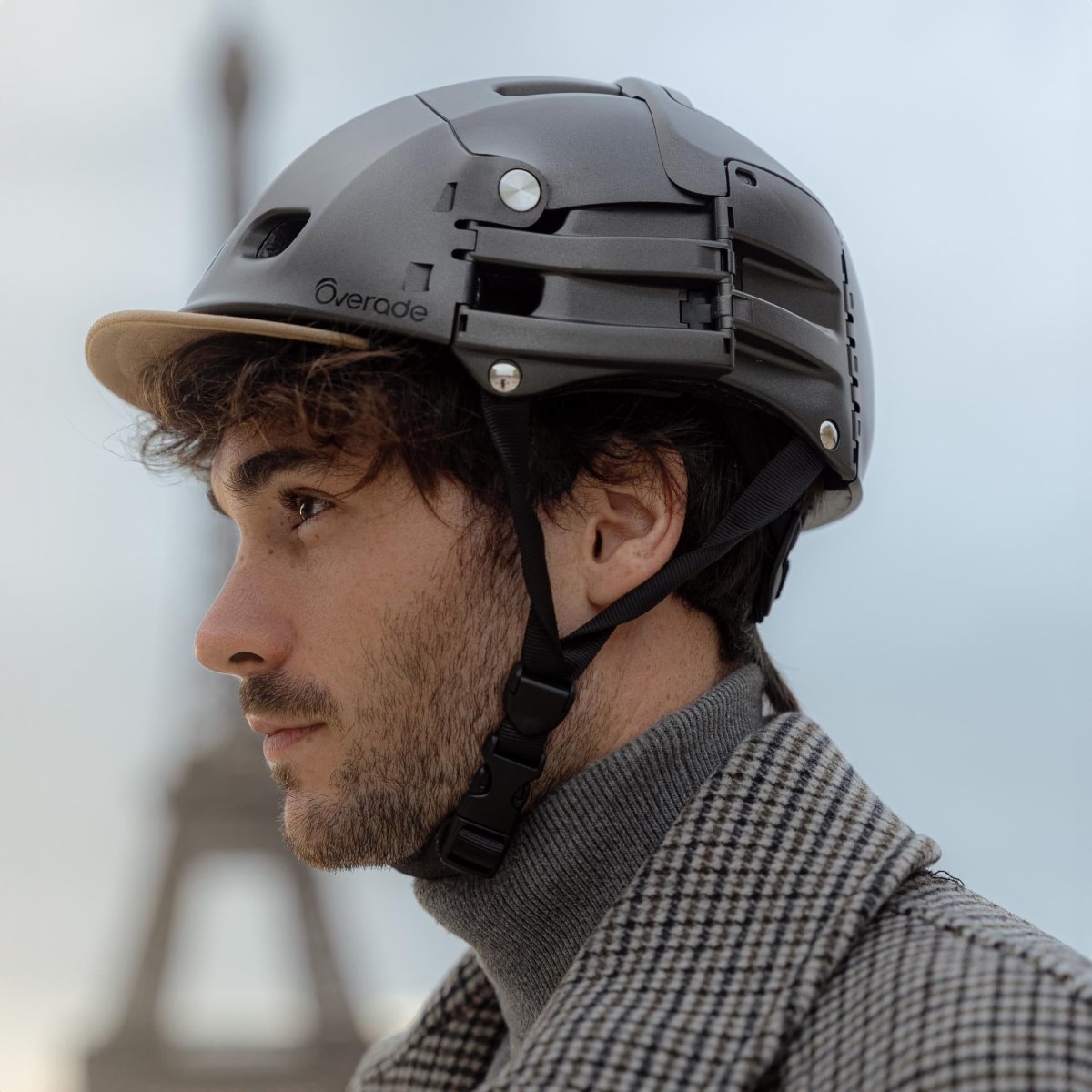 Overade PLIXI LUM – Casque Pliable avec Lumière - Overade